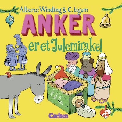 Anker (9) - Anker er et julemirakel – omslag til lydbogen af Alberte Winding