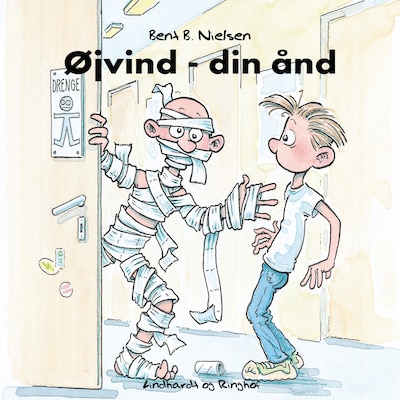 Øjvind - din ånd – omslag til lydbogen af Bent B. Nielsen
