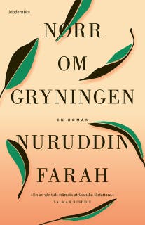 Norr om gryningen – omslag till ljudboken av Nuruddin Farah
