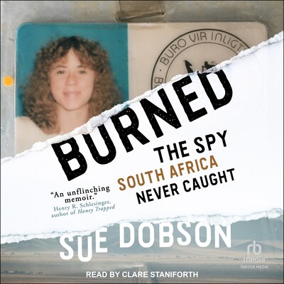 Burned – omslag til lydbogen af Sue Dobson