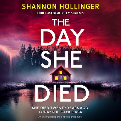 The Day She Died – omslag til lydbogen af Shannon Hollinger