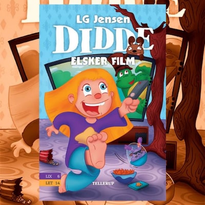 Didde elsker alt #1: Didde elsker film – omslag til lydbogen af LG Jensen