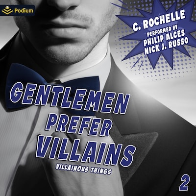 Gentlemen Prefer Villains – omslag til lydbogen af C. Rochelle