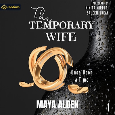 The Temporary Wife – omslag til lydbogen af Maya Alden