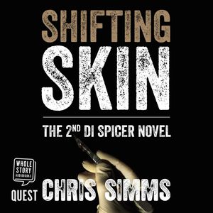Shifting Skin – okładka audiobooka, autor Chris Simms