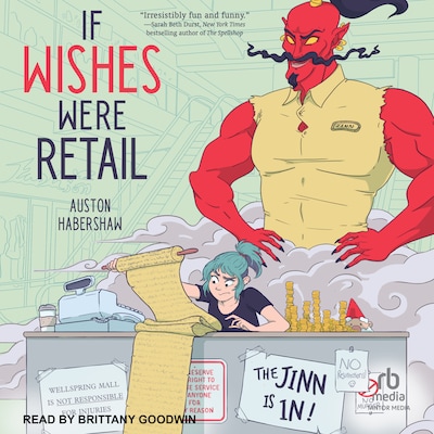 If Wishes Were Retail – omslag til lydbogen af Auston Habershaw
