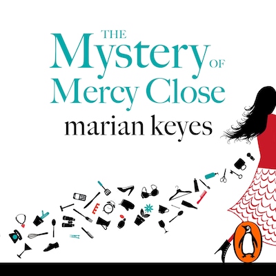 The Mystery of Mercy Close – omslag til lydbogen af Marian Keyes