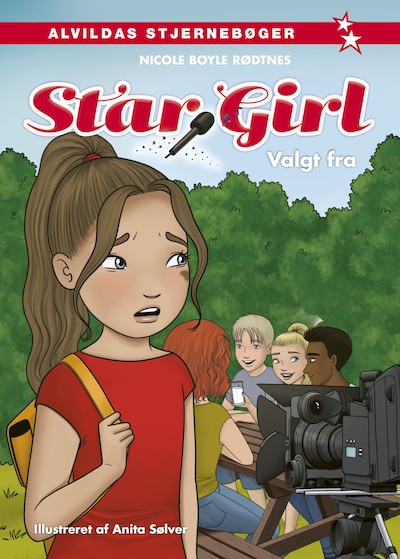 Star Girl 22: Valgt fra – omslag til lydbogen af Nicole Boyle Rødtnes