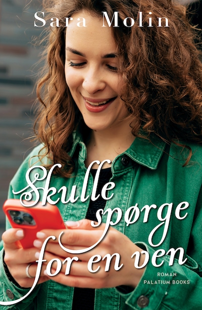 Skulle spørge for en ven – omslag til lydbogen af Sara Molin