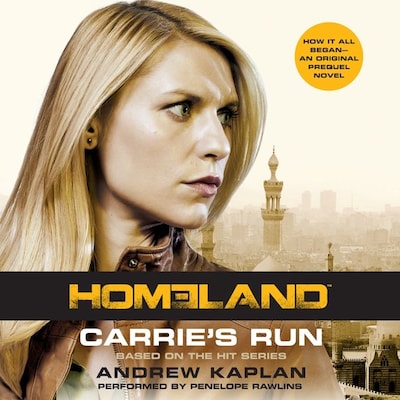 Homeland: Carrie's Run – omslag til lydbogen af Andrew Kaplan