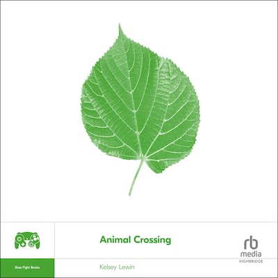 Animal Crossing – omslag til lydbogen af Kelsey Lewin
