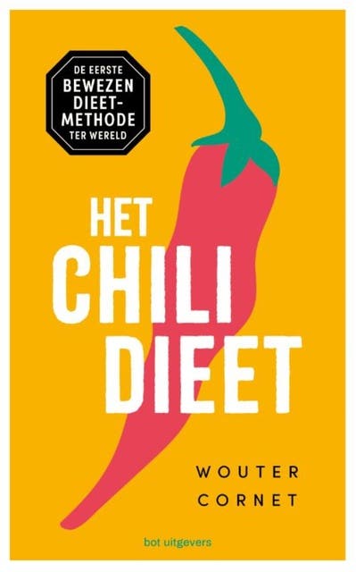 Het Chili-dieet – omslag van het luisterboek van Wouter Cornet