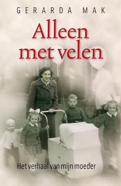 Alleen met velen: Het verhaal van mijn moeder – omslag van het luisterboek van Gerarda Mak