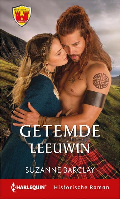 Getemde leeuwin – omslag van het luisterboek van Suzanne Barclay