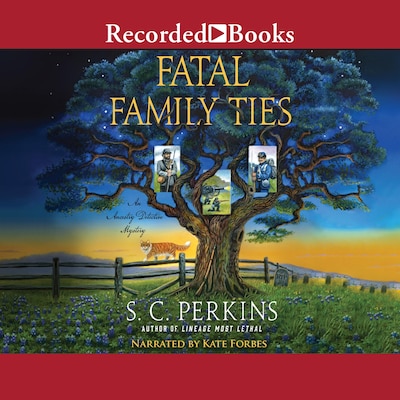 Fatal Family Ties – omslag til lydbogen af S.C. Perkins
