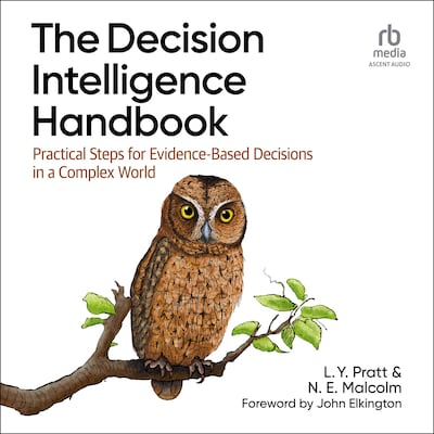The Decision Intelligence Handbook – omslag til lydbogen af L. Y. Pratt, N.E. Malcolm