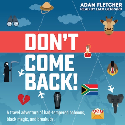 Don't Come Back – omslag til lydbogen af Adam Fletcher