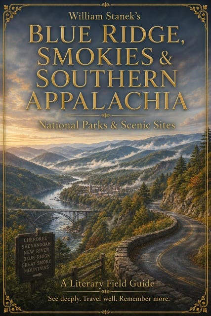 William Stanek's Blue Ridge, Smokies & Southern Appalachia: A Literary Field Guide to Blue Ridge, Smokies & Southern Appalachia National Parks & Scenic Sites – omslag til lydbogen af The Editors Of Our American National Parks