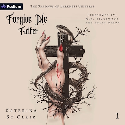 Forgive Me Father – omslag til lydbogen af Katerina St Clair
