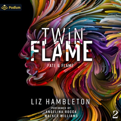 Twin Flame – omslag til lydbogen af Liz Hambleton