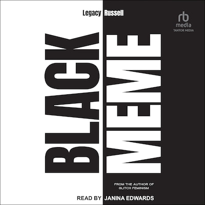 Black Meme – omslag til lydbogen af Legacy Russell