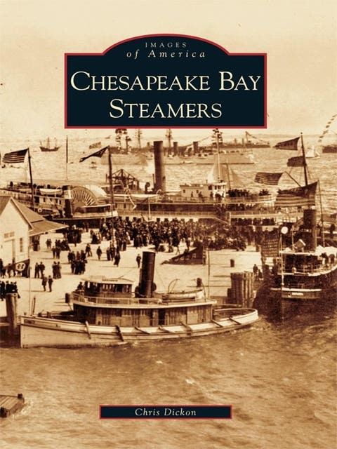 Chesapeake Bay Steamers – omslag til lydbogen af Chris Dickon