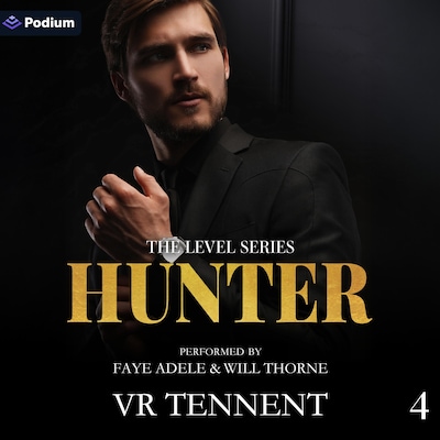 Hunter – omslag til lydbogen af VR Tennent
