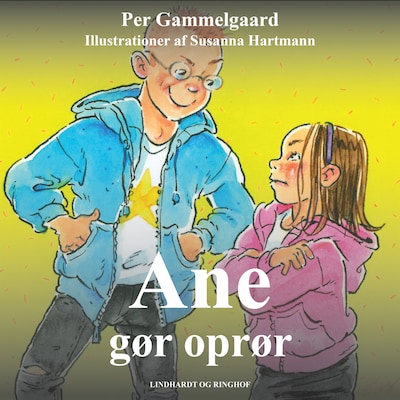 Ane gør oprør – omslag til lydbogen af Per Gammelgaard