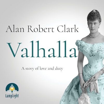 Valhalla – omslag til lydbogen af Alan Robert Clark