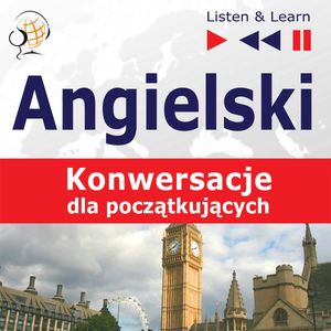 Angielski na mp3 Konwersacje dla początkujących – okładka audiobooka, autor Dorota Guzik