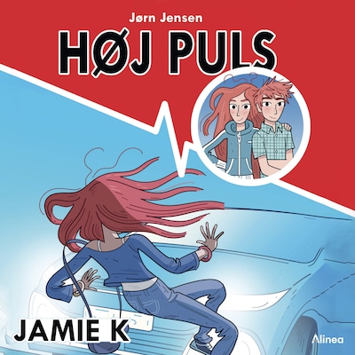 Høj puls 3 - Jamie K – omslag til lydbogen af Jørn Jensen
