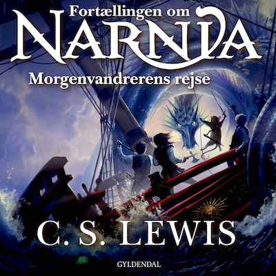 Narnia 5 - Morgenvandrerens rejse – omslag til lydbogen af C. S. Lewis