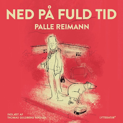 Ned på fuld tid – omslag til lydbogen af Palle Reimann