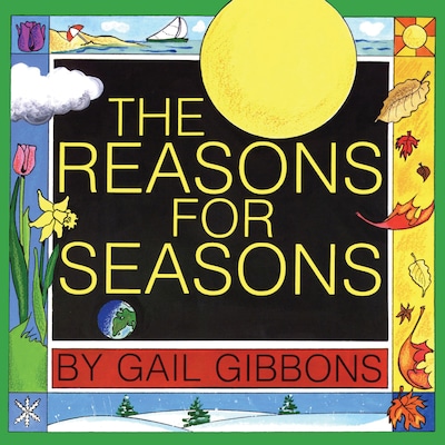 The Resons for Seasons – omslag til lydbogen af Gail Gibbons