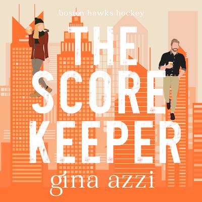 The Score Keeper – omslag till ljudboken av Gina Azzi