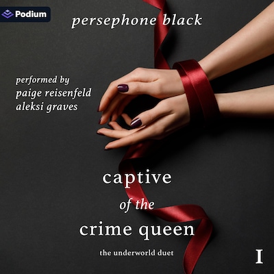 Captive of the Crime Queen – omslag til lydbogen af Persephone Black