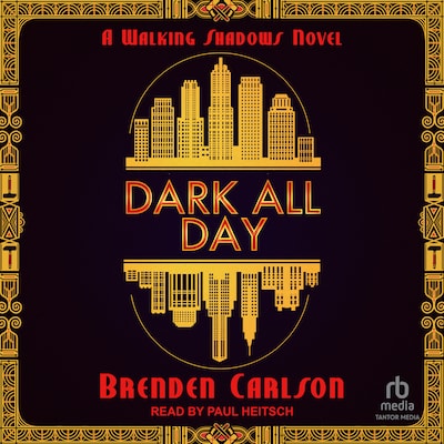 Dark All Day – omslag til lydbogen af Brenden Carlson