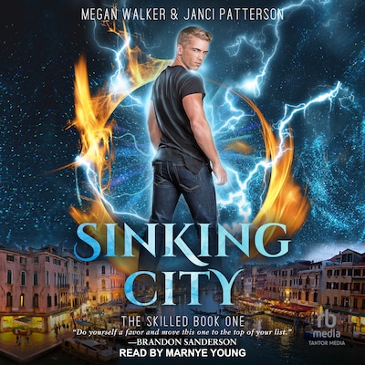 Sinking City – omslag til lydbogen af Megan Walker, Janci Patterson