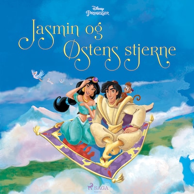 Jasmin og Østens stjerne – omslag til lydbogen af Disney