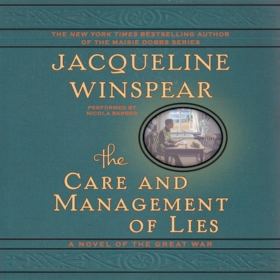 The Care and Management of Lies – omslag til lydbogen af Jacqueline Winspear