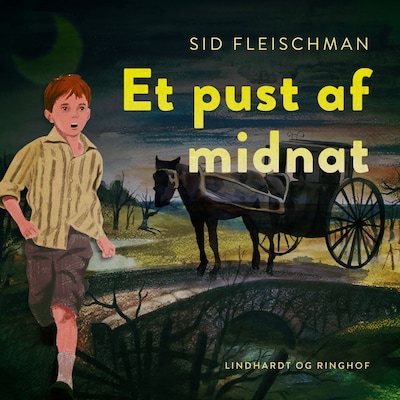 Et pust af midnat – omslag til lydbogen af Sid Fleischman