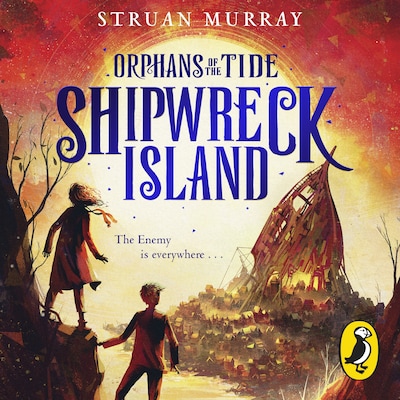 Shipwreck Island – omslag til lydbogen af Struan Murray