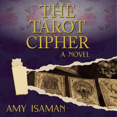 The Tarot Cipher – omslag van het luisterboek van Amy Isaman