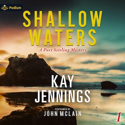 Shallow Waters – omslag til lydbogen af Kay Jennings