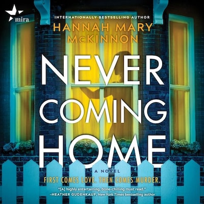 Never Coming Home – omslag til lydbogen af Hannah Mary McKinnon