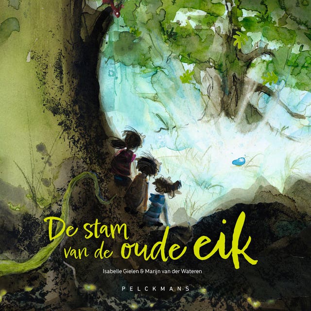 De stam van de oude eik – omslag van het luisterboek van Isabelle Gielen