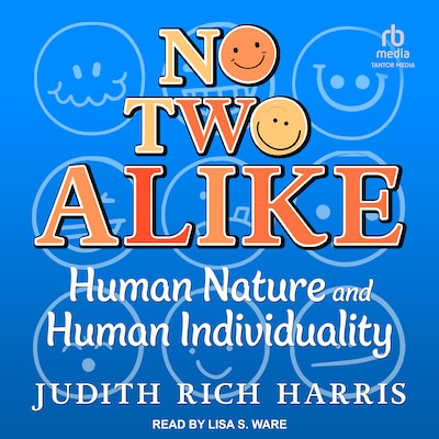 No Two Alike – omslag til lydbogen af Judith Rich Harris