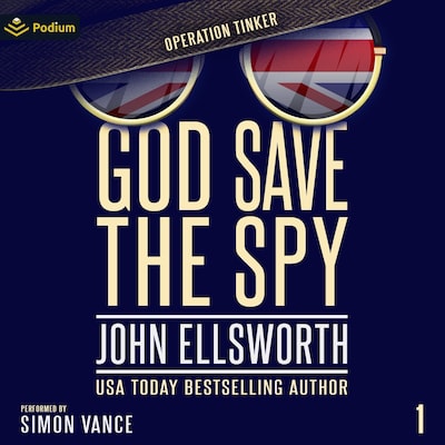 God Save the Spy – omslag til lydbogen af John Ellsworth