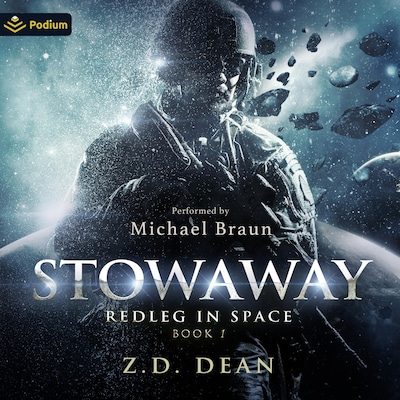 Stowaway – omslag til lydbogen af Z.D. Dean