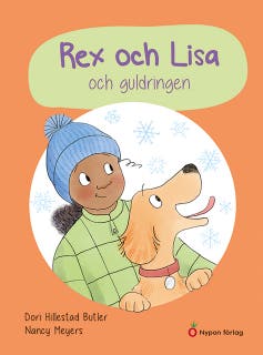 Rex och Lisa och guldringen – omslag till ljudboken av Dori Hillestad Butler